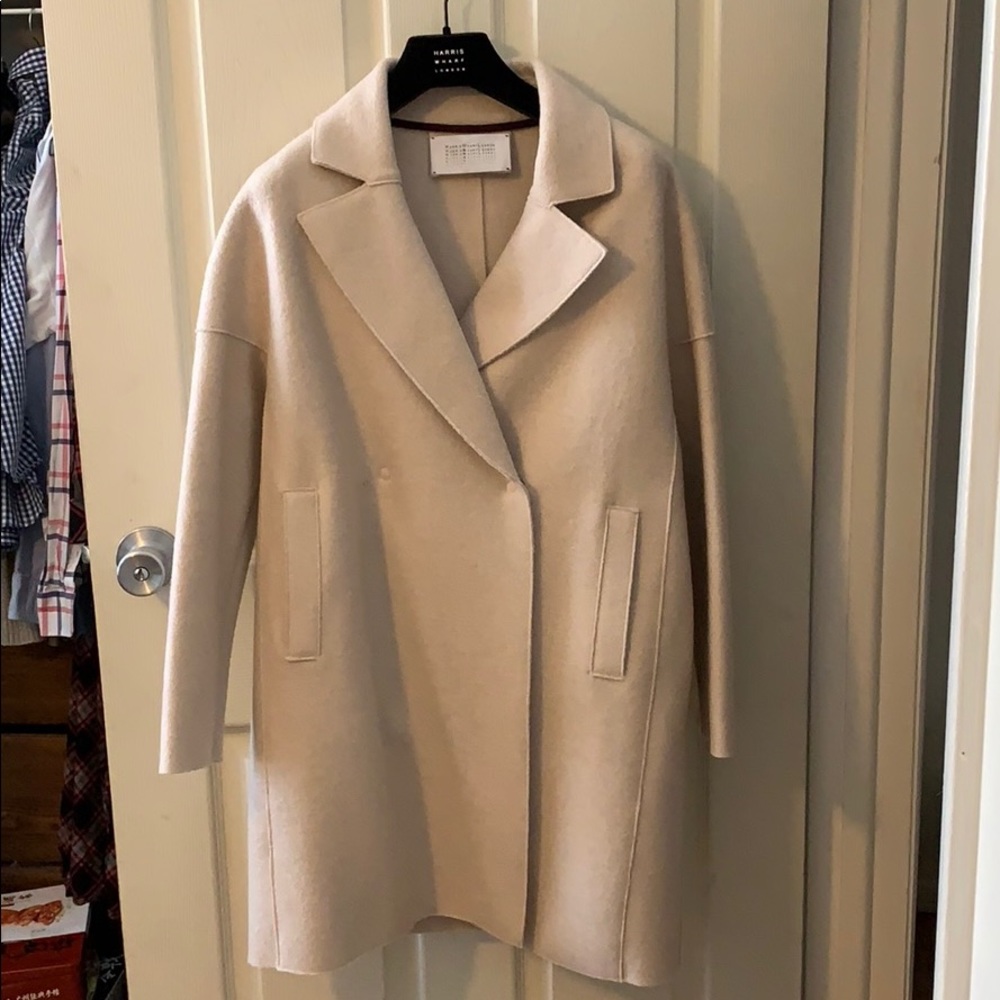 Elegant Cream Women's Coat